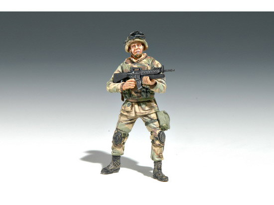 Trumpeter 00410 1/35 Scale US 101st Airborne Division Crew Soldiers Figures Military Plastic Assembly Model Kits