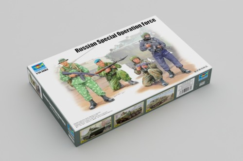Trumpeter 00437 1/35 Scale Russian Special Operation Force Soldiers Figures Military Plastic Assembly Model Kits