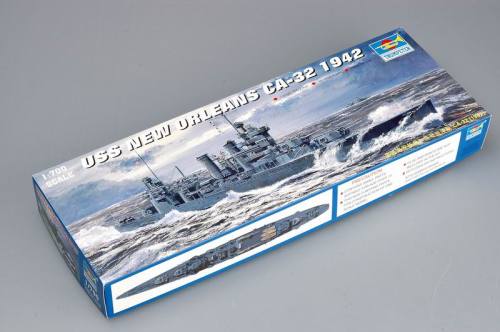 Trumpeter 05742 1/700 Scale USS New Orleans CA-32(1942) Military Plastic Assembly Model Kits