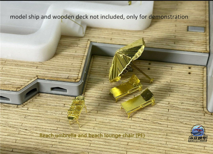 1/200 Scale Titanic On-board Entertainment Upgrade Set Detail Up Set for Trumpeter 03719 Model CY20012