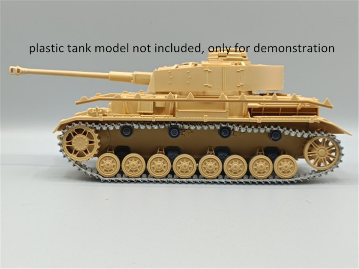 1/35 Scale Metal Track Links w/metal pin for Panzerkampfwagen III/IV Tank Model(late version) SX35027