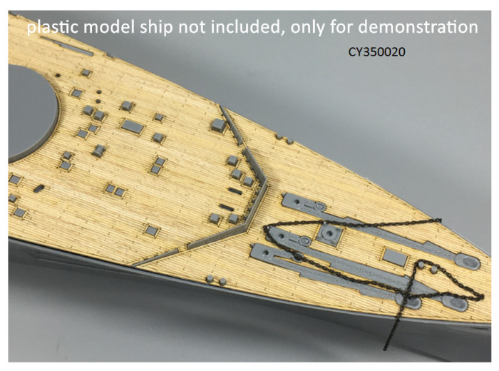 1/350 Scale British Prince of Wales Battleship Super Detail-up Set for Tamiya 78011 Model CY350020Z