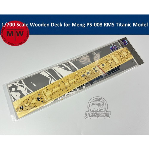 1/700 Scale Wooden Deck for Meng PS-008 RMS Titanic Model Kit CY700107