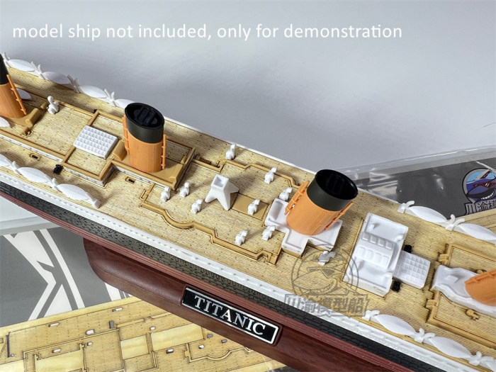 1/700 Scale Wooden Deck for Meng PS-008 RMS Titanic Model Kit CY700107