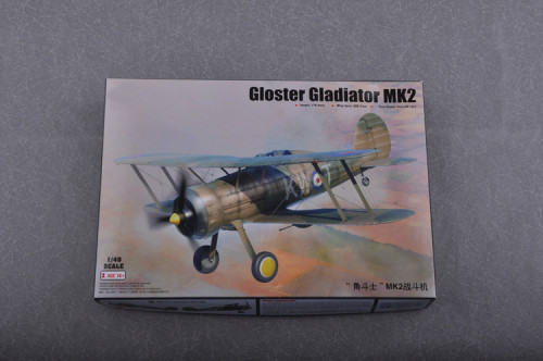 Merit 64804 1/48 Scale Gloster Gladiator MK2 Fighter Plastic Aircraft Assembly Model Kits
