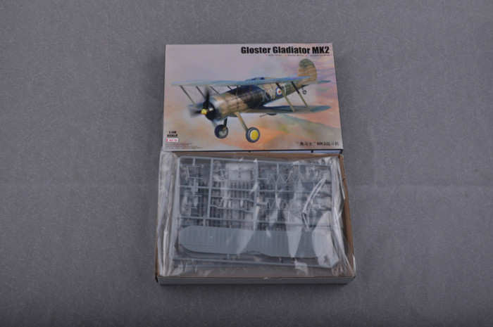 Merit 64804 1/48 Scale Gloster Gladiator MK2 Fighter Plastic Aircraft Assembly Model Kits