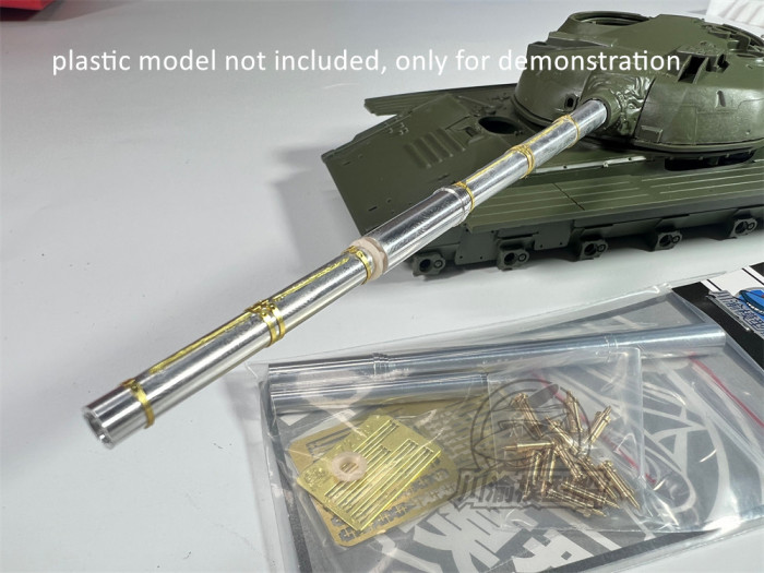 1/35 Scale T-72 Metal Barrel Shell Kit for Amusing Hobby Tank Model CYT184