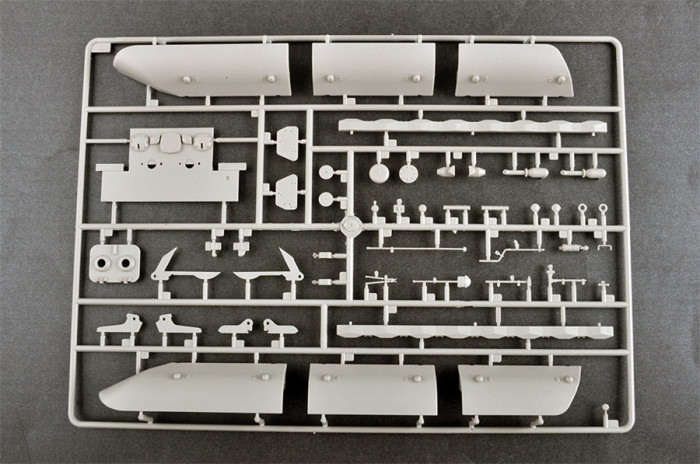 Trumpeter 09585 1/35 Scale E-100 Flakpanzer w/12.8cm Flak 40 Military Plastic Assembly Model Kits