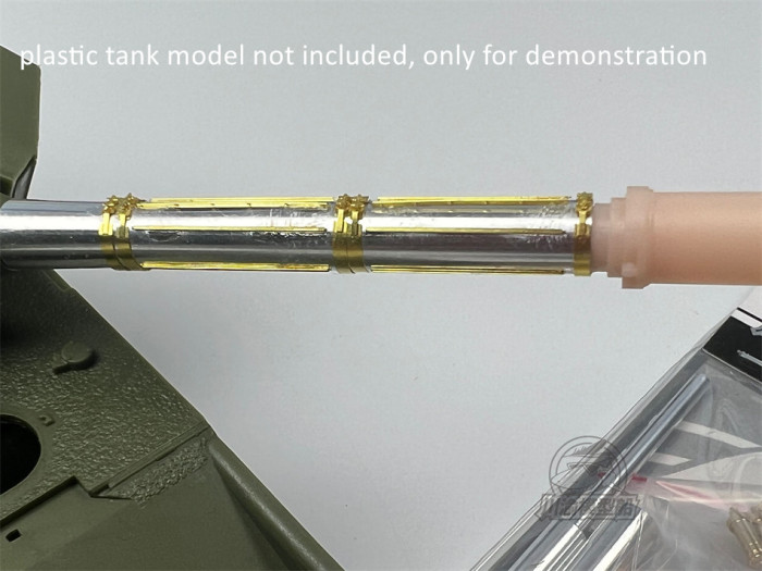 1/35 Scale PLA ZTZ-99A MBT Tank Metal Barrel Shell Kit for HobbyBoss 82439/84518 Model CYT219