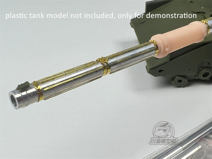 1/35 Scale PLA ZTZ-99A MBT Tank Metal Barrel Shell Kit for HobbyBoss 82439/84518 Model CYT219