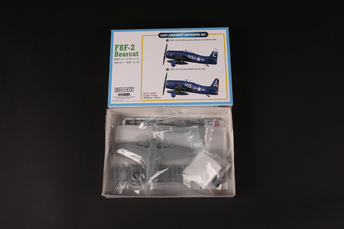 HobbyBoss 87269 1/72 Scale F8F-2 Bearcat Military Plastic Aircraft Assembly Model Kits