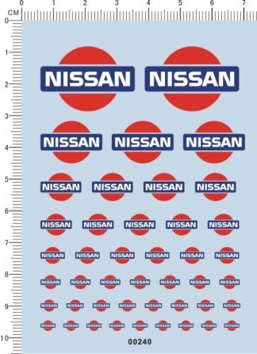 1/12 1/18 1/24 1/20 1/43 Scale Decals Richan Logo for Model Kits 00240