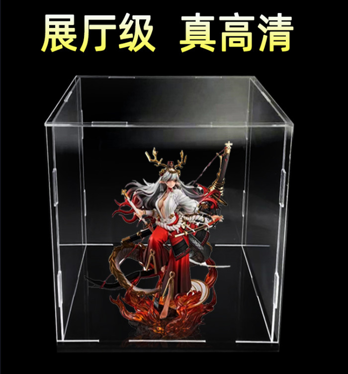 Custom Made Model Craft Acrylic Display Case Collectibles Dustproof Box Need Assemble