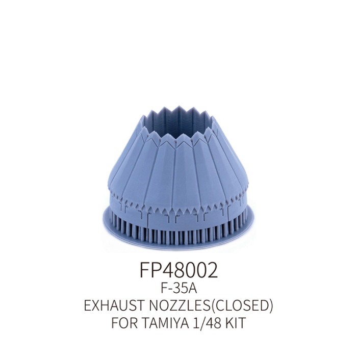 Galaxy 1/48 Scale F-35A F-14A F-15 F-16 F-35B Aircraft Resin Exhaust Nozzles Upgrade Part for Tamiya or Great Wall Hobby Model