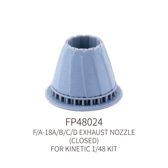 Galaxy 1/48 Scale F/A-18 F-16 Aircraft Exhaust Nozzles Resin Upgrade Part for Meng or Kinetic Model