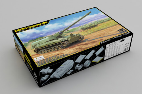 Trumpeter 63546 1/35 Scale XM2001 Crusader Self-Propelled Howitzer Military Plastic Assembly Model Kits