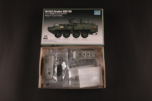 Trumpeter 07429 1/72 Scale M1135 Stryker NBC RV Military Plastic Assembly Model Kits