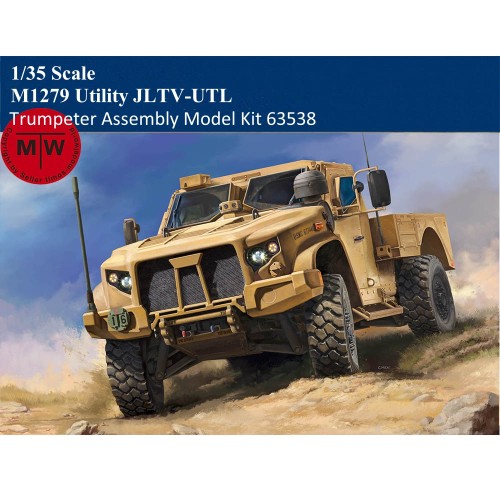 Trumpeter 63538 1/35 Scale M1279 Utility JLTV-UTL Military Plastic Assembly Model Kits