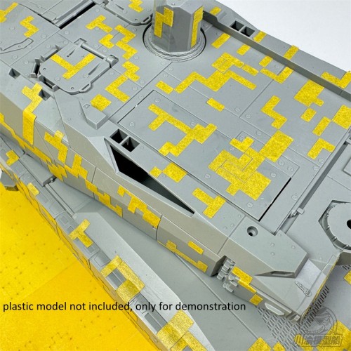 1/35 Scale Camo Masking Sheet for Amusing Hobby 35A047 KF51 Panther MBT Model Kit CYT300