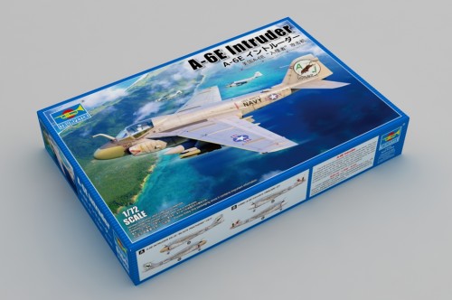 Trumpeter 01641 1/72 Scale A-6E Intruder Military Plastic Assembly Aircraft Model Kit