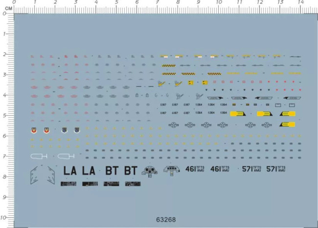 1/144 Scale US F-15E Strike Eagle Fighter Aircraft Model Decal 63268