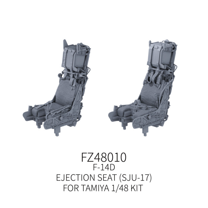 Galaxy 1/48 Scale F-14A/B/D F-16A/C/D F-35A F-35B SU-27 Fighter Model Resin Ejection Seat Unpainted Kit for Great Wall Hobby/Tamiya