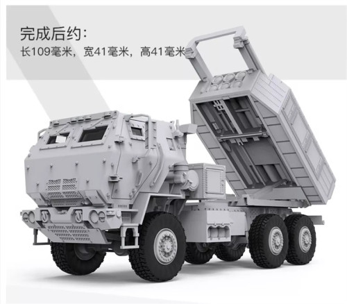 Pre-order Meng 72004 1/72 Scale US M142 Himars High Mobility Artillery Rocket System Military Plastic Assembly Model Kit