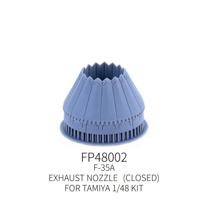 Galaxy 1/48 Scale F-35A F-14A/B F-15 F-16 F-35B Aircraft Resin Exhaust Nozzle Upgrade Part for Tamiya or Great Wall Hobby or  AMK Model(price is for 1pcs)