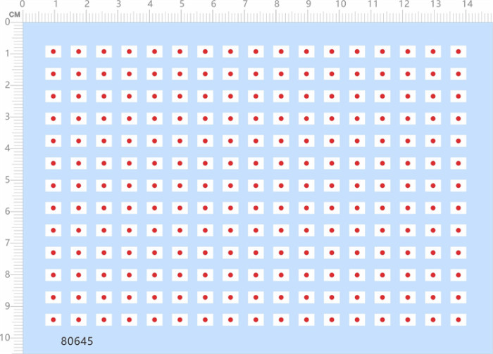 Japan Tank Panzer National Flag Military Markings Model Decal 80645