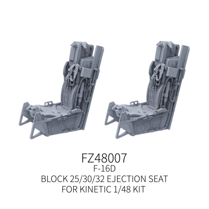 Galaxy 1/48 Scale F-14A/B/D F-16A/C/D F-35A F-35B SU-27 Fighter Model Resin Ejection Seat Unpainted Kit for Great Wall Hobby/Tamiya