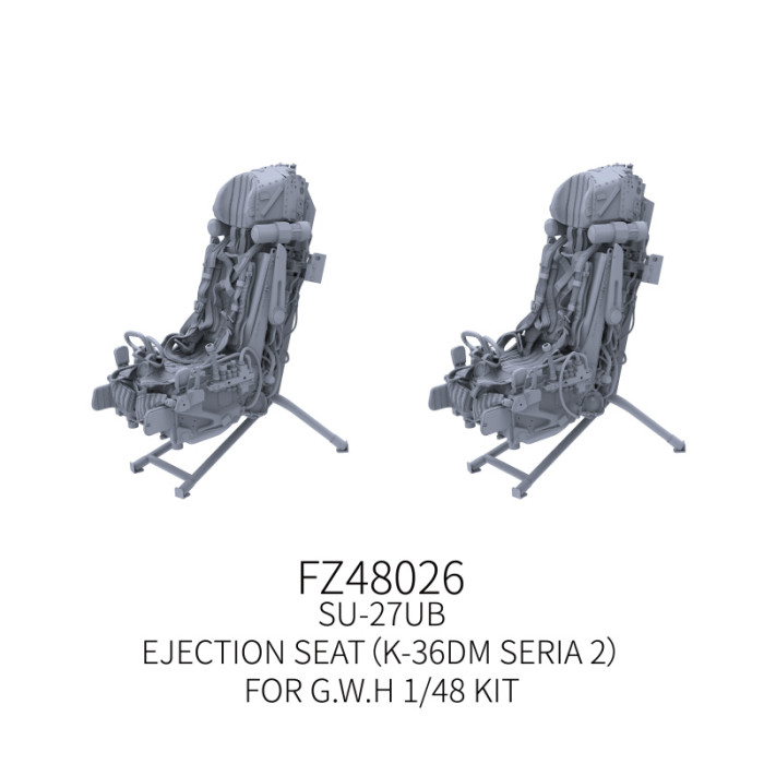 Galaxy 1/48 Scale F-14A/B/D F-16A/C/D F-35A F-35B SU-27 Fighter Model Resin Ejection Seat Unpainted Kit for Great Wall Hobby/Tamiya