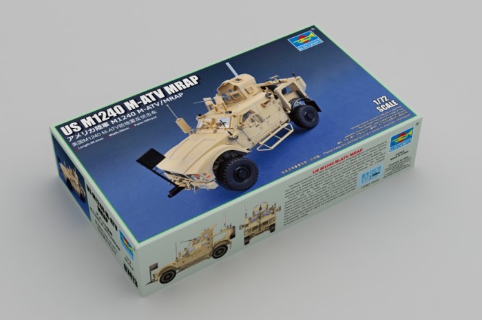 Trumpeter 07413 1/72 Scale US M1240 M-ATV MRAP Military Plastic Assembly Model Kit