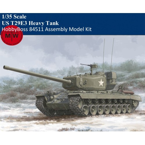 Pre-order HobbyBoss 84511 1/35 Scale US T29E3 Heavy Tank Military Plastic Assembly Model Kit