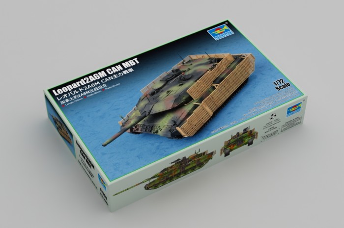 Trumpeter 07193 1/72 Scale Leopard2A6M CAN MBT Military Plastic Assembly Model Kits