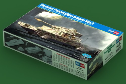 HobbyBoss 82955 1/72 Scale German Panzerjägerwagen Vol.2 Military Plastic Assembly Model Kit