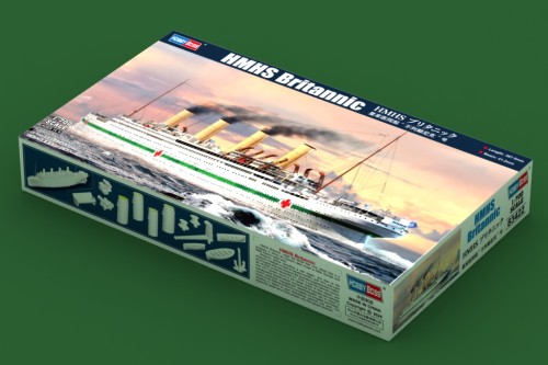 HobbyBoss 83422 1/700 Scale HMHS Britannic Military Plastic Assembly Model Kit