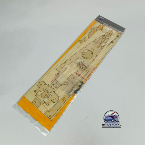 1/350 Scale Wooden Deck Masking Sheet Metal Barrel for Academy 14103 German Battleship Admiral Graf Spee Model Kit CY350127