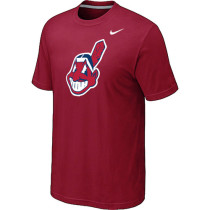 MLB Cleveland Indians Heathered Nike Red Blended T-Shirt