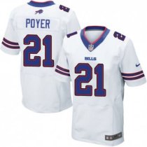 Nike Bills -21 Jordan Poyer White Stitched NFL New Elite Jersey