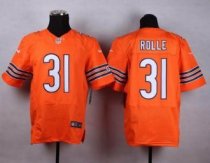 Nike Chicago Bears -31 Antrel Rolle Orange Alternate Stitched NFL Elite Jersey