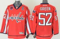 Washington Capitals -52 Mike Green Red 40th Anniversary Stitched NHL Jersey
