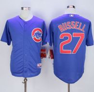 Chicago Cubs -27 Addison Russell Blue Alternate Cool Base Stitched MLB Jersey
