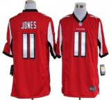 Nike Falcons 11 Julio Jones Red Team Color Stitched NFL Game Jersey