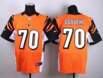 Nike Cincinnati Bengals -70 Cedric Ogbuehi Orange Alternate Stitched NFL Elite jersey