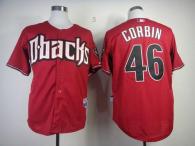 Arizona Diamondbacks #46 Patrick Corbin Red Cool Base Stitched MLB Jersey