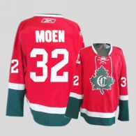 Montreal Canadiens -32 Travis Moen Stitched Red New CD NHL Jersey