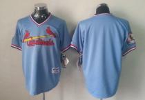 St Louis Cardinals Blank Blue 1982 Turn Back The Clock Stitched MLB Jersey