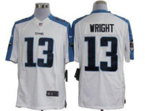 Nike Titans -13 Kendall Wright White Stitched NFL Limited Jersey