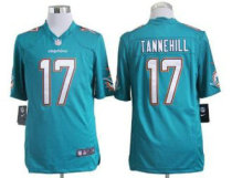 Nike Dolphins -17 Ryan Tannehill Aqua Green Team Color Stitched NFL Game Jersey