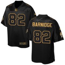 Nike Browns -82 Gary Barnidge Black Stitched NFL Elite Pro Line Gold Collection Jersey
